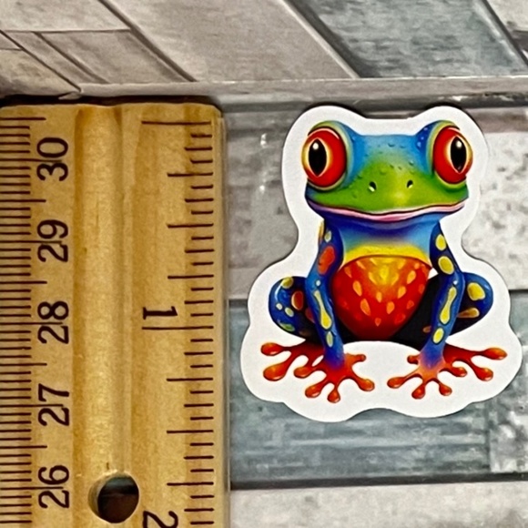 ๐10/$10๐ Psychedelic Frog Waterproof Sticker Decal - Picture 1 of 1